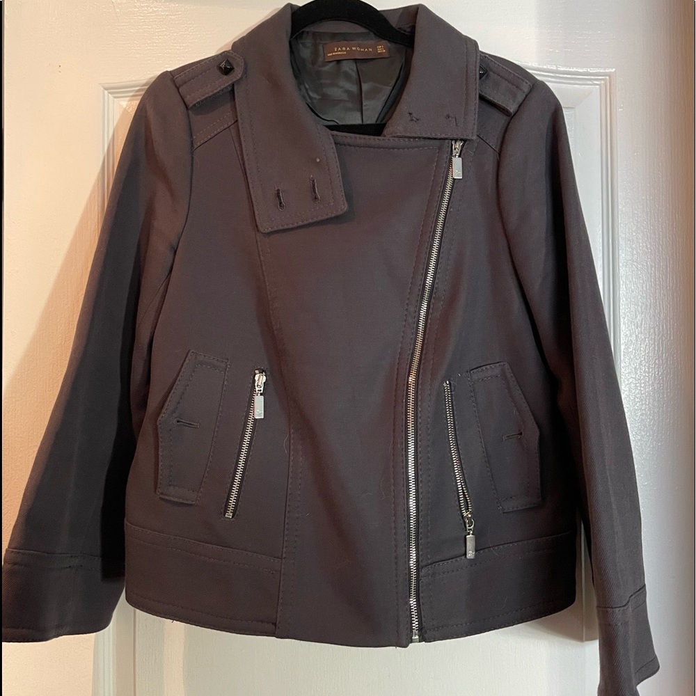 Zara bomber twill Jacket